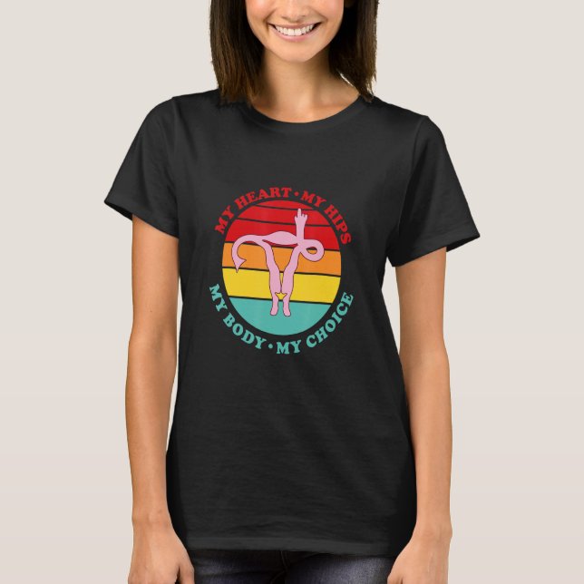 Vintages Herz T-Shirt (Vorderseite)
