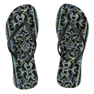 Vintages Hintergrundbild aus den 1960er Jahren Flip Flops