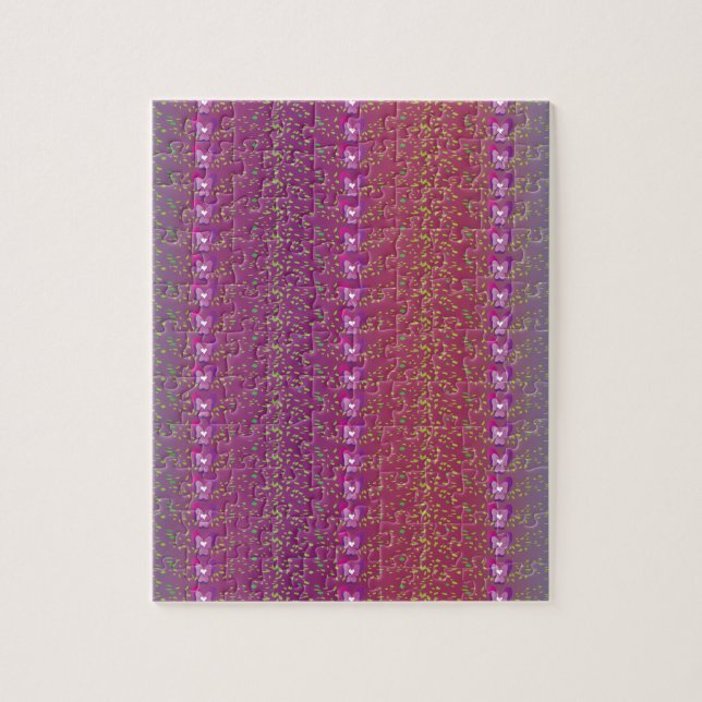 Vintages Hintergrundbild für die Blumenmuster der  (Vertikal)