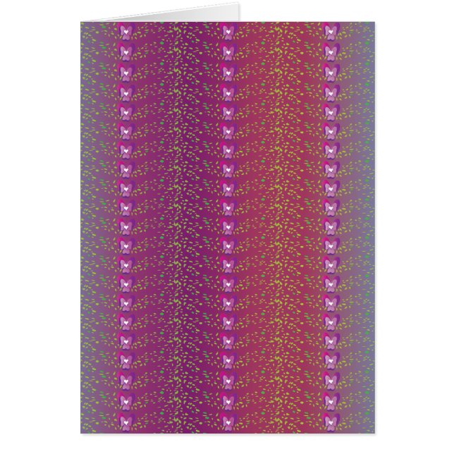 Vintages Hintergrundbild für die Blumenmuster der  (Vorne)