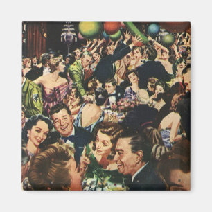 Vintages Hollywood Thema Extravagantes Party mit B Magnet