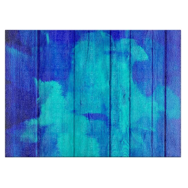 Vintages Holz Abstrakt #3 Schneidebrett (Vorderseite)
