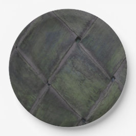 Vintages Holz Pappteller