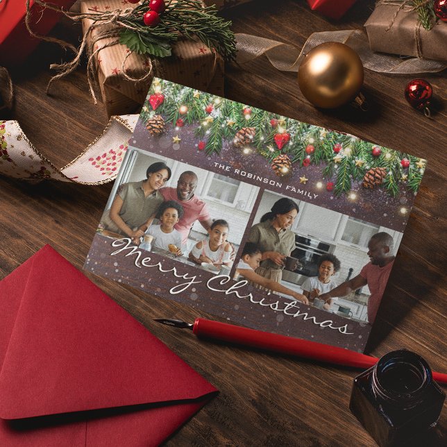 Vintages Holz Weihnachten 2 Foto (Von Creator hochgeladen)