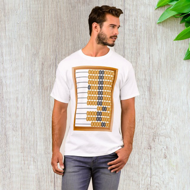 Vintages hölzernes Abacus-Klassikwerkzeug T-Shirt (Von Creator hochgeladen)