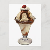 Vintages Hot Fudge Ice