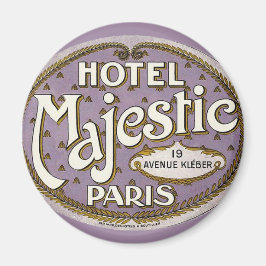 Vintages Hotel Paris, Frankreich Magnet