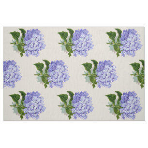 Vintages Hydrangea-Gewebe Stoff