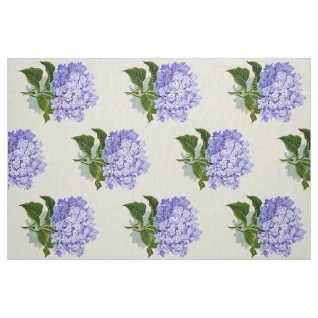 Vintages Hydrangea-Gewebe Stoff (Fat Quarter (45,7 x 55,9 cm))