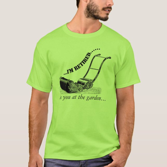VINTAGES ILLUSTRATION T-Shirt (Vorderseite)