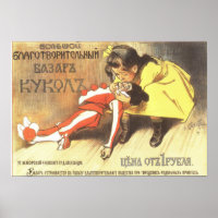 Vintages Imperial-Russisches Werbeplakat