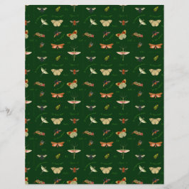 Vintages Insektenschutzbuch, Forest Green