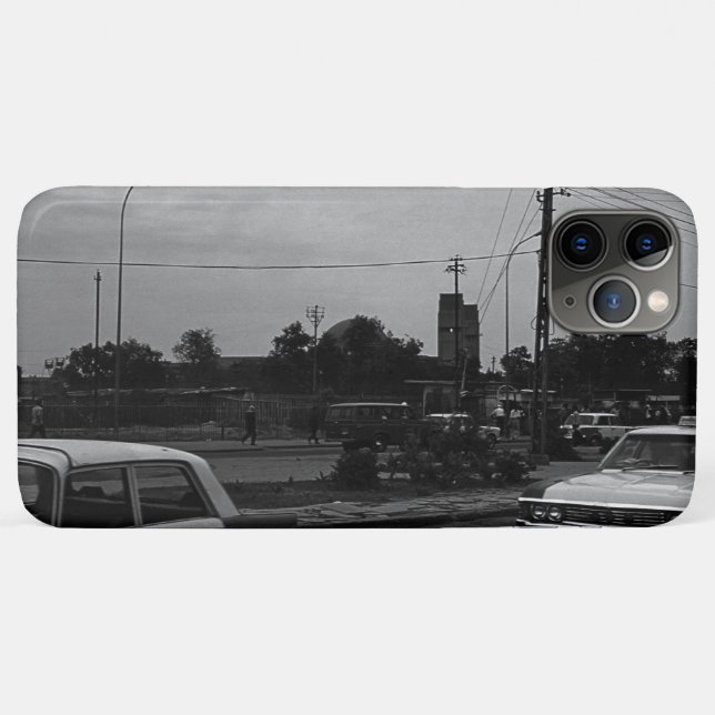 Vintages Irak Baghdad Straßentaxis Case-Mate iPhone Hülle (Rückseite (Horizontal))
