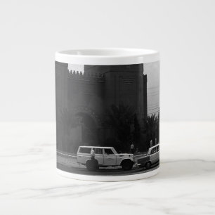Vintages Irak-Museum Bagdad 1970 Untersetzer Jumbo-Tasse