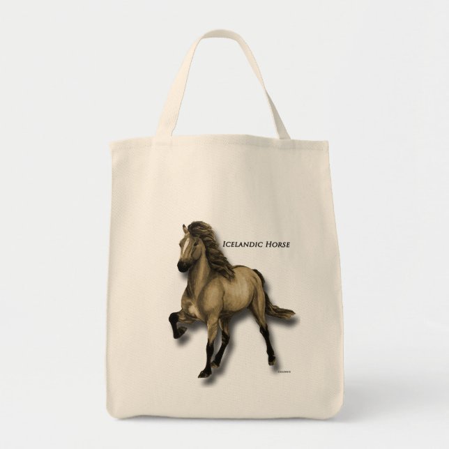 Vintages Isländisch Tragetasche (Vorne)