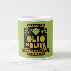 Vintages italienisches Olivenöl Jumbo-Tasse