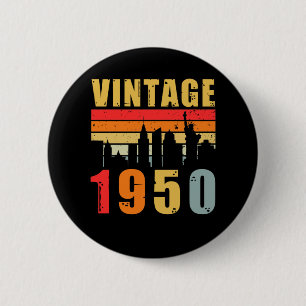 Vintages Jahr 1950 Button
