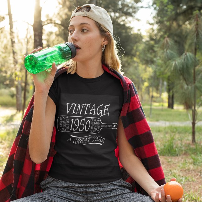 Vintages Jahr 1950 T - Shirt eines großen Jahres (Von Creator hochgeladen)