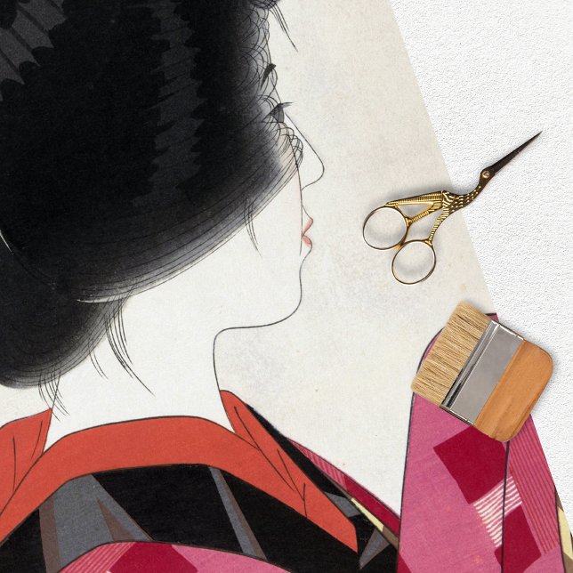 Vintages japanisches Dekoupage Tissue Paper Seidenpapier (Von Creator hochgeladen)