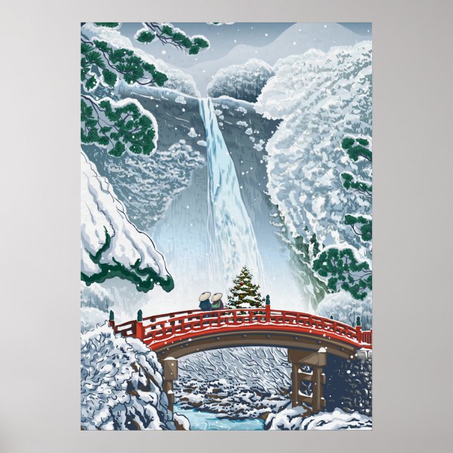 Vintages japanisches Illustriert Poster (Vorne)