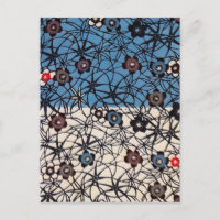 Vintages japanisches Kimono Textile (Bingata)