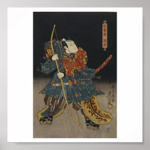 Vintages japanisches Kunst-Plakat Poster