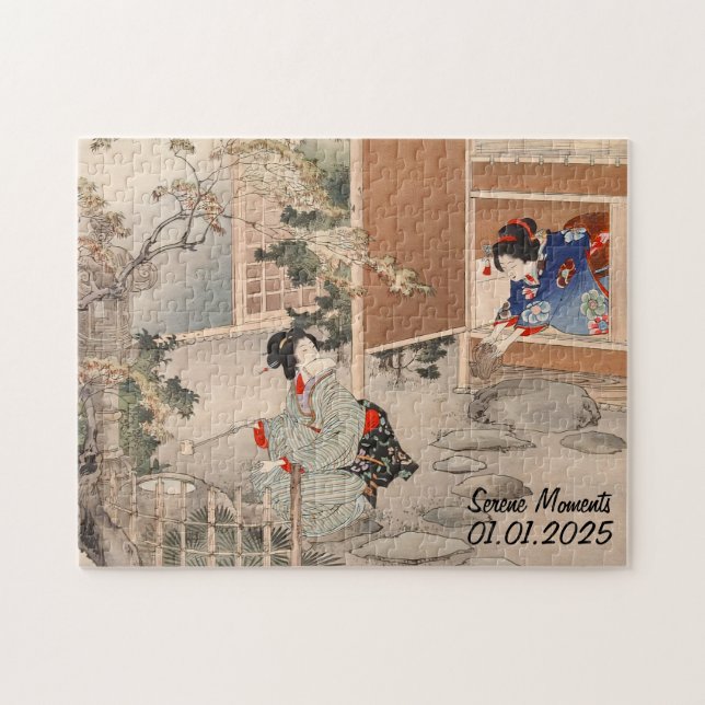 Vintages japanisches Teezeremonie Art 4 (Horizontal)
