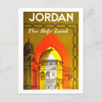 Vintages Jordan Travel Poster
