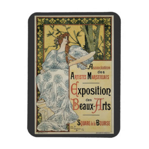 Vintages Jugendstil, Ausstellung des Beaux Arts Magnet