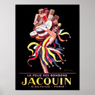 Vintages Jugendstil Candy Cappiello Poster