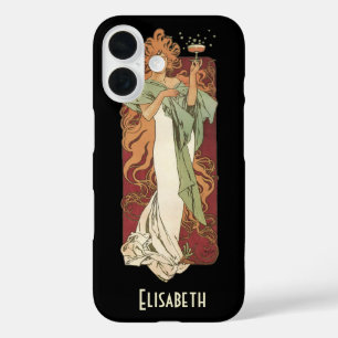Vintages Jugendstil, Champagner von Alphonse Mucha title_seo2