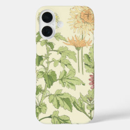 Vintages Jugendstil, Chrysanthemen im Garten title_seo2