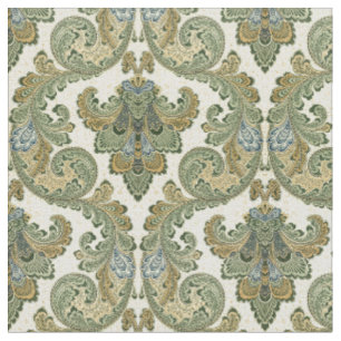 Vintages Jugendstil-Folientyp Stoff