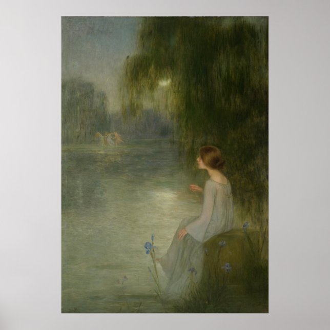 Vintages Jugendstil-Giro del Malcantone Poster (Vorne)