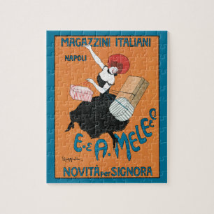 Vintages Jugendstil, italienische Frauenmode
