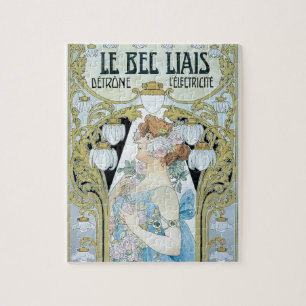 Vintages Jugendstil Le Bec Liais, Privat Livemont