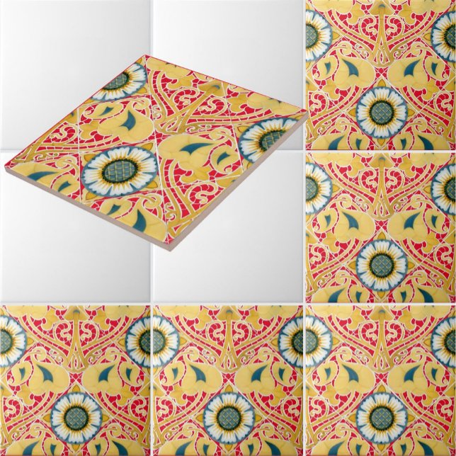 Vintages Jugendstil-Muster Fliese (Von Creator hochgeladen)