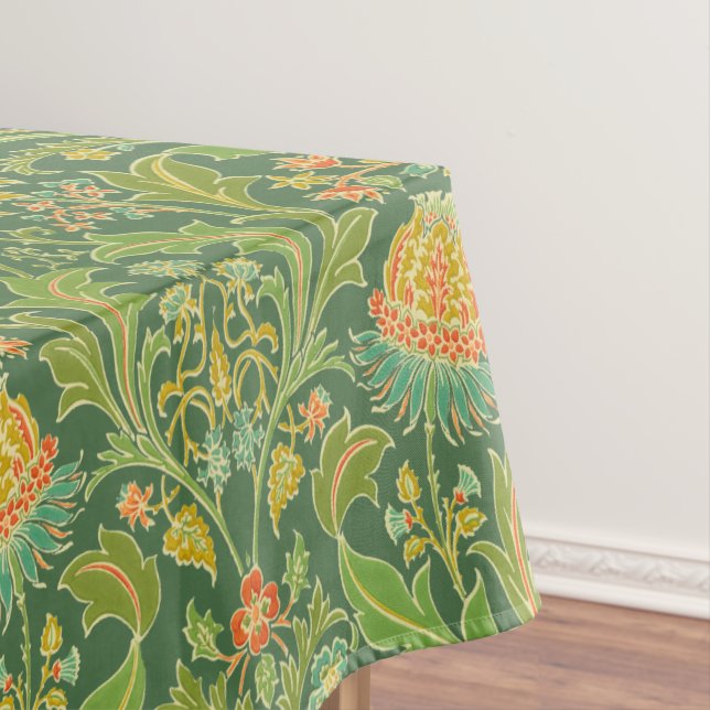 Vintages Jugendstil-Muster Tischdecke (Beispiel)