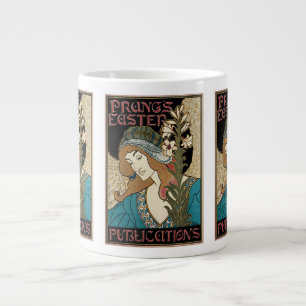 Vintages Jugendstil, Prang's Osterveröffentlichung Jumbo-Tasse