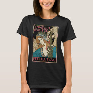 Vintages Jugendstil, Prangs Osterveröffentlichunge T-Shirt