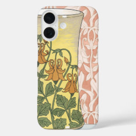 Vintages Jugendstil, Vase mit kolumbianischen Blum title_seo2