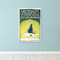 Vintages Jugendstil, Victoria Fahrrad Werke, Rehm