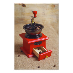 Vintages Kaffeemaschine Fotodruck