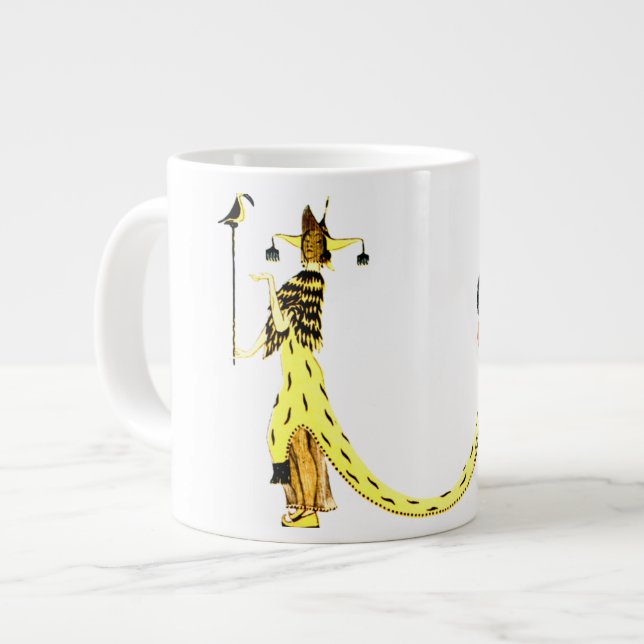 Vintages Kalaf Turandot Jumbo-Tasse (Vorderseite Links)