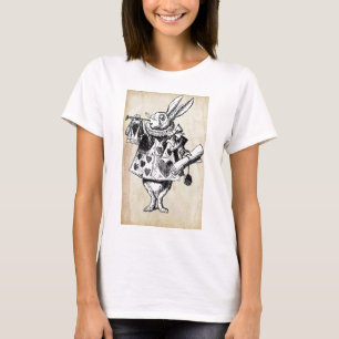 Vintages Kaninchen im Herzen T-Shirt