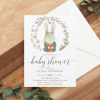 Vintages Kaninchengeschlecht - Neutrale Babydusche