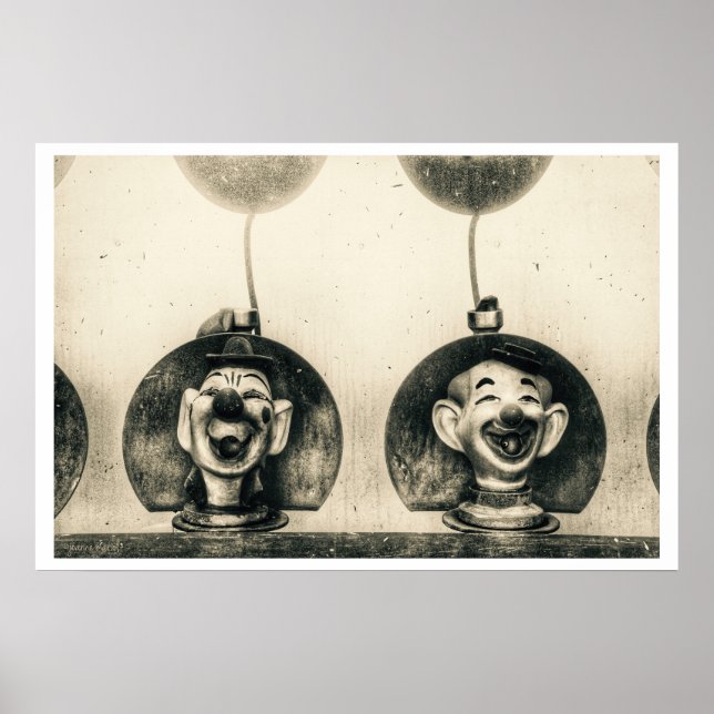 Vintages Karneval-Poster Poster (Vorne)