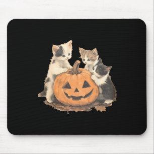Vintages KatzenHalloween der 90er Mousepad