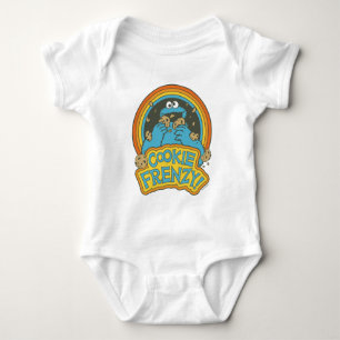 Vintages Keksmonster   Cookie Frenzy Baby Strampler