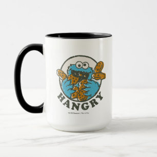 Vintages Keksmonster   Hangry Tasse